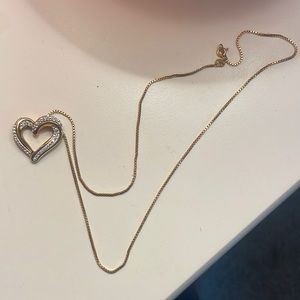 Gold Heart Necklace